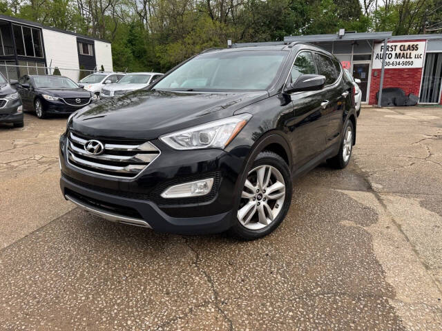 hyundai santa fe 2015 5XYZW4LA2FG243359 image